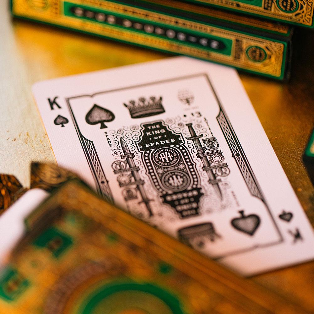KEYWAY | Theory 11 - High Victorian Premium Playing Cards Unique King of Spades