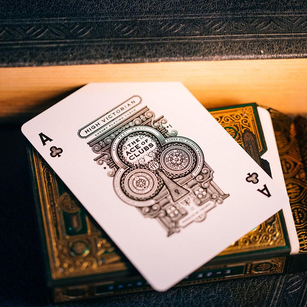 KEYWAY | Theory 11 - High Victorian Premium Playing Cards Unique Ace of Clubs