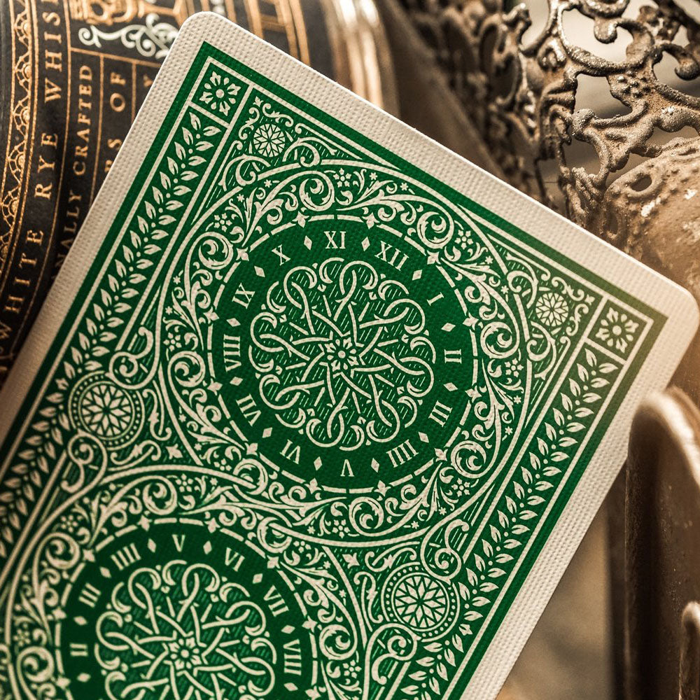 KEYWAY | Theory 11 - Green Tycoon Premium Playing Cards Detailed Card Print