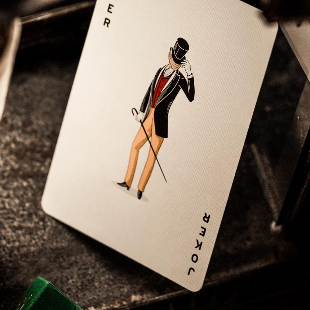 KEYWAY | Theory 11 - Green Tycoon Premium Playing Cards Unique Joker