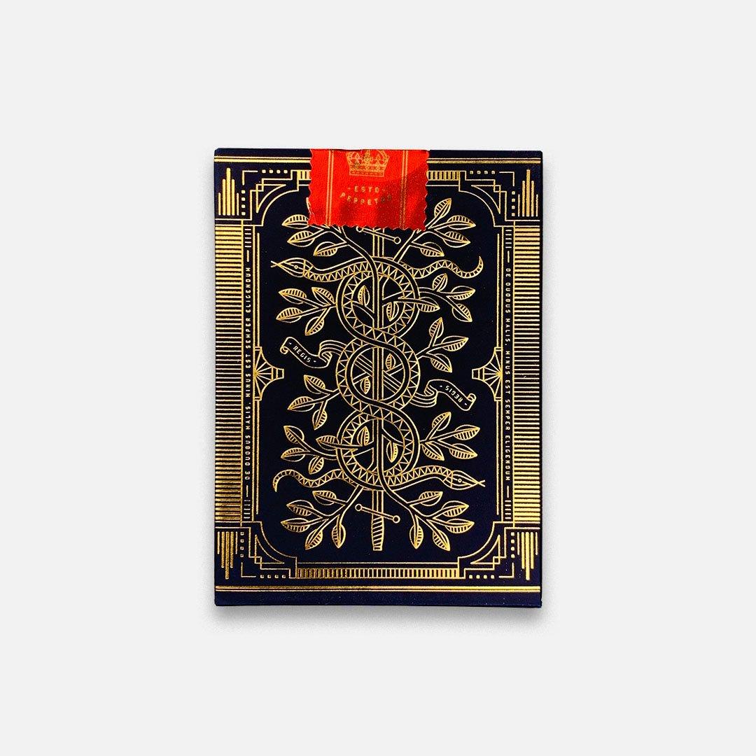 KEYWAY | Theory 11 - Monarchs Premium Playing Cards Flat Back View