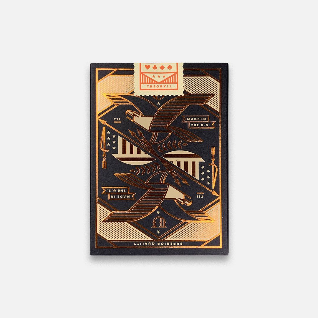 KEYWAY | Theory 11 - Union Premium Playing Cards Flat Back View