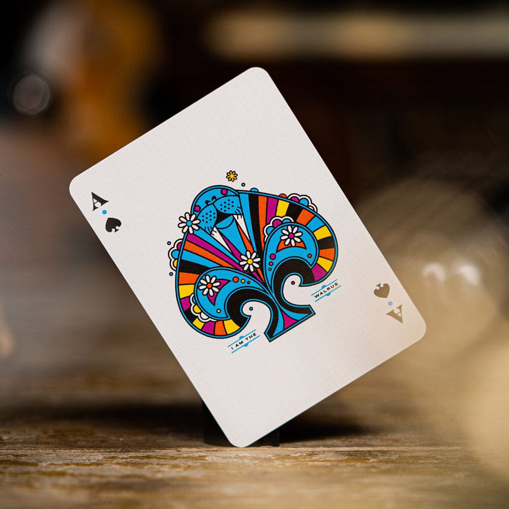 KEYWAY | Theory 11 - The Beatles Blue Premium Playing Cards Ace of Spades