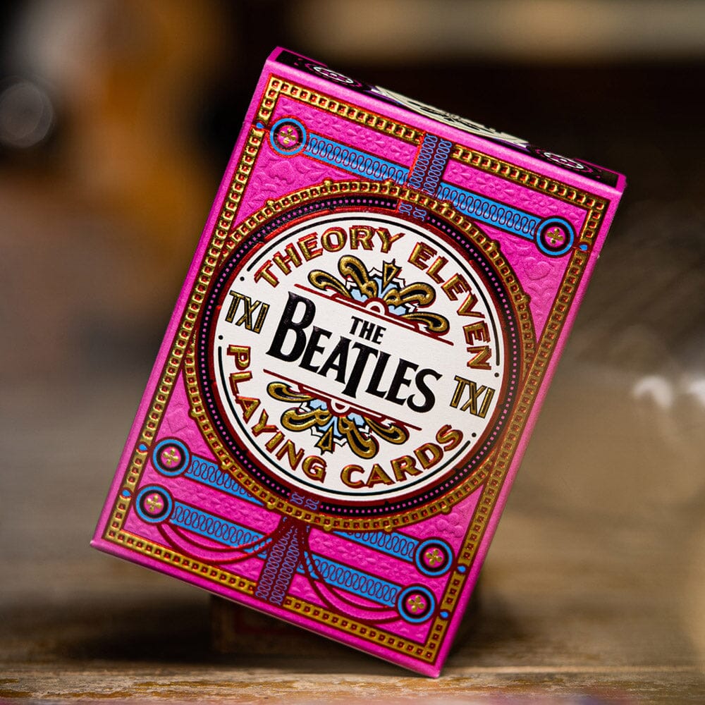 KEYWAY | Theory 11 - The Beatles Pink Premium Playing Cards Detailed Box Print