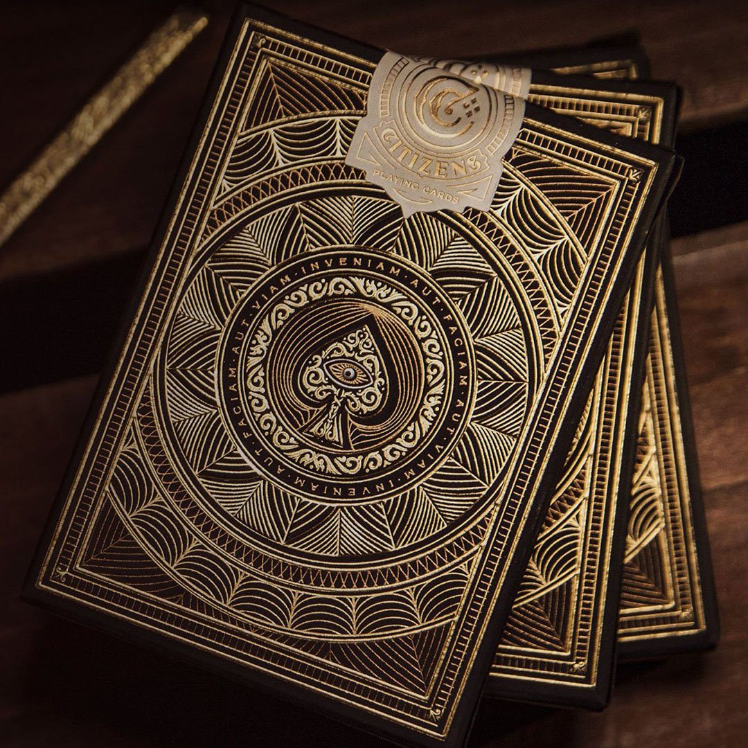 KEYWAY | Theory 11 - Citizen Premium Playing Cards Back View Close-up