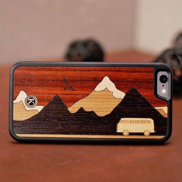 Valley  Wayfinder Series Handmade and UV Printed Cotton Canvas iPhone X  Case by Keyway