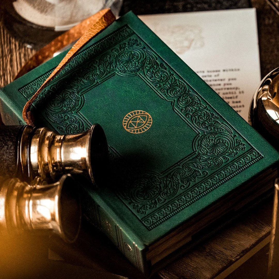 KEYWAY | Theory 11 - Derren Brown Premium Playing Cards Designed like a leather-bound book