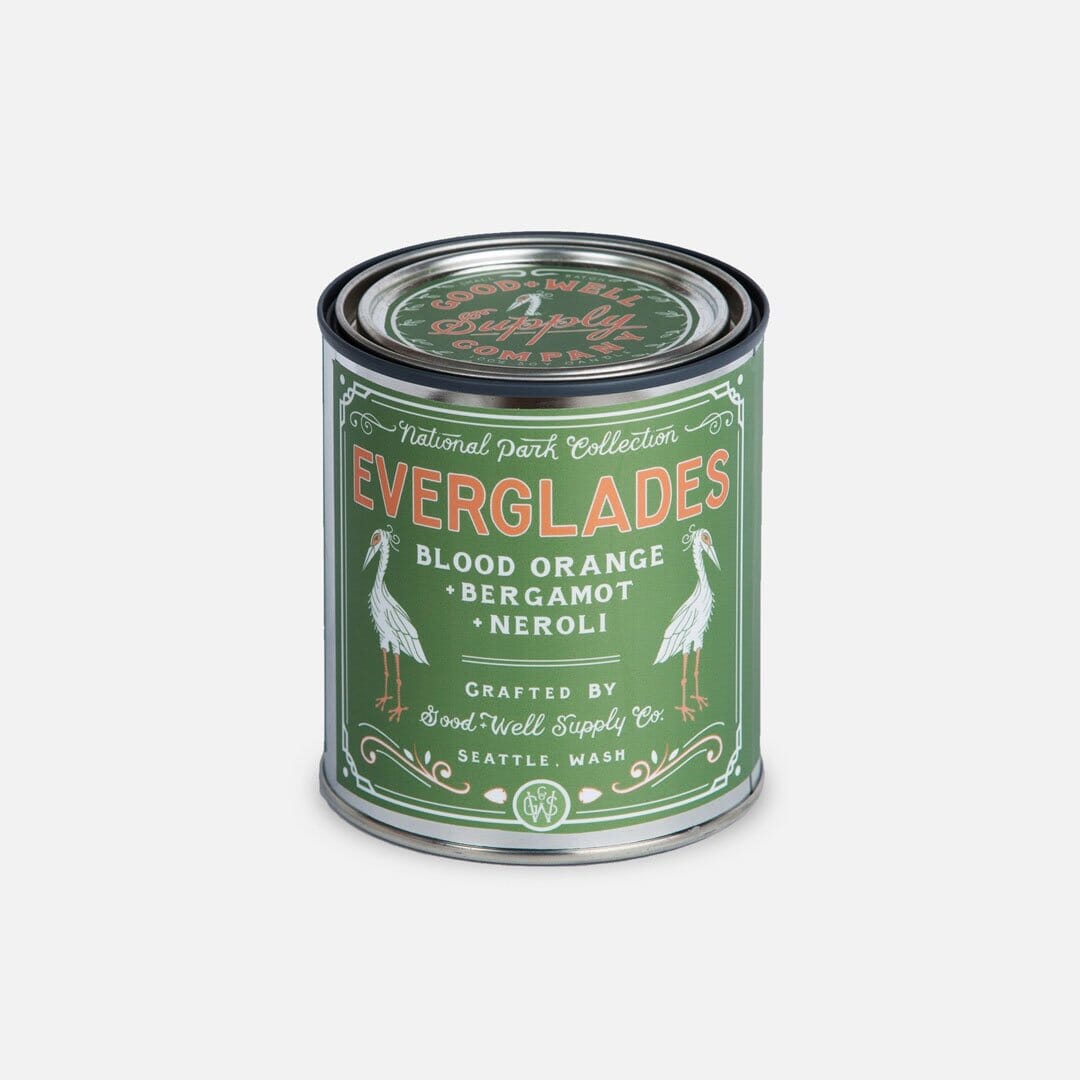Keyway brings The Everglades Candle from Good & Well Supply Co.'s National Parks Collection