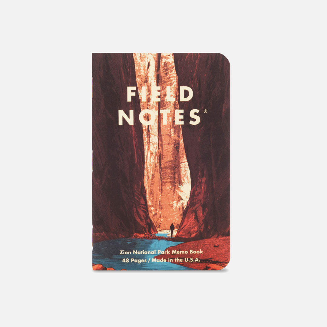 Field Notes - National Parks Series A, Number 3, Front Cover