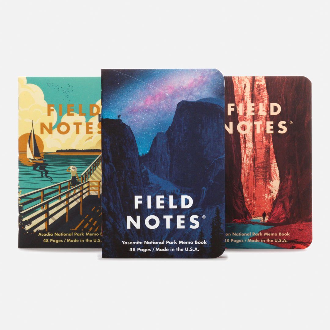 Field Notes - National Parks Series A Group