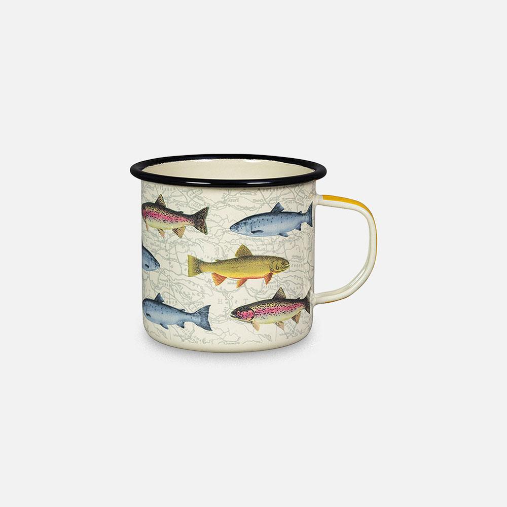 Wild+Wolf - Fish Mug Front View