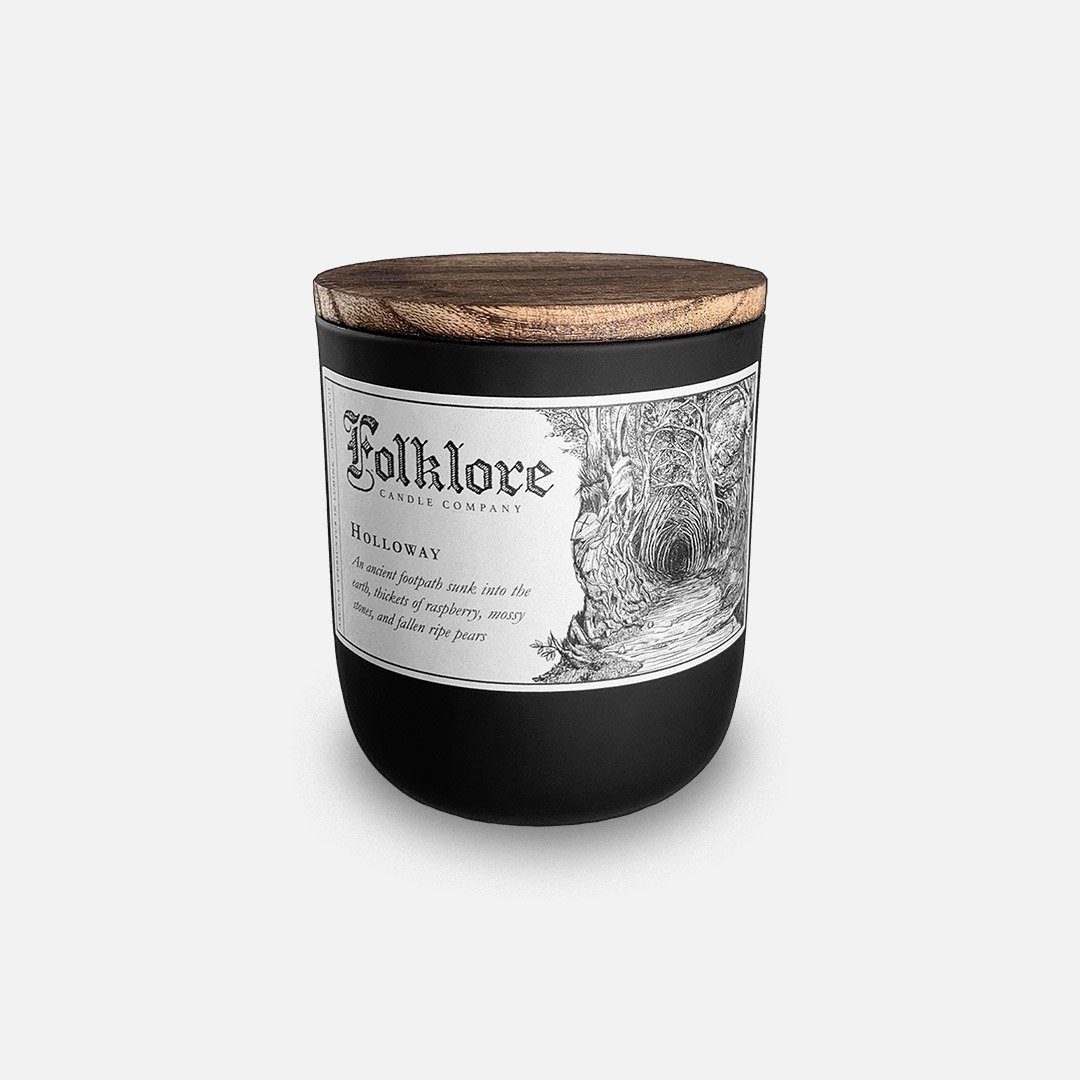 Folklore Candle - Holloway Soy Wax Jar Candle Header Shot