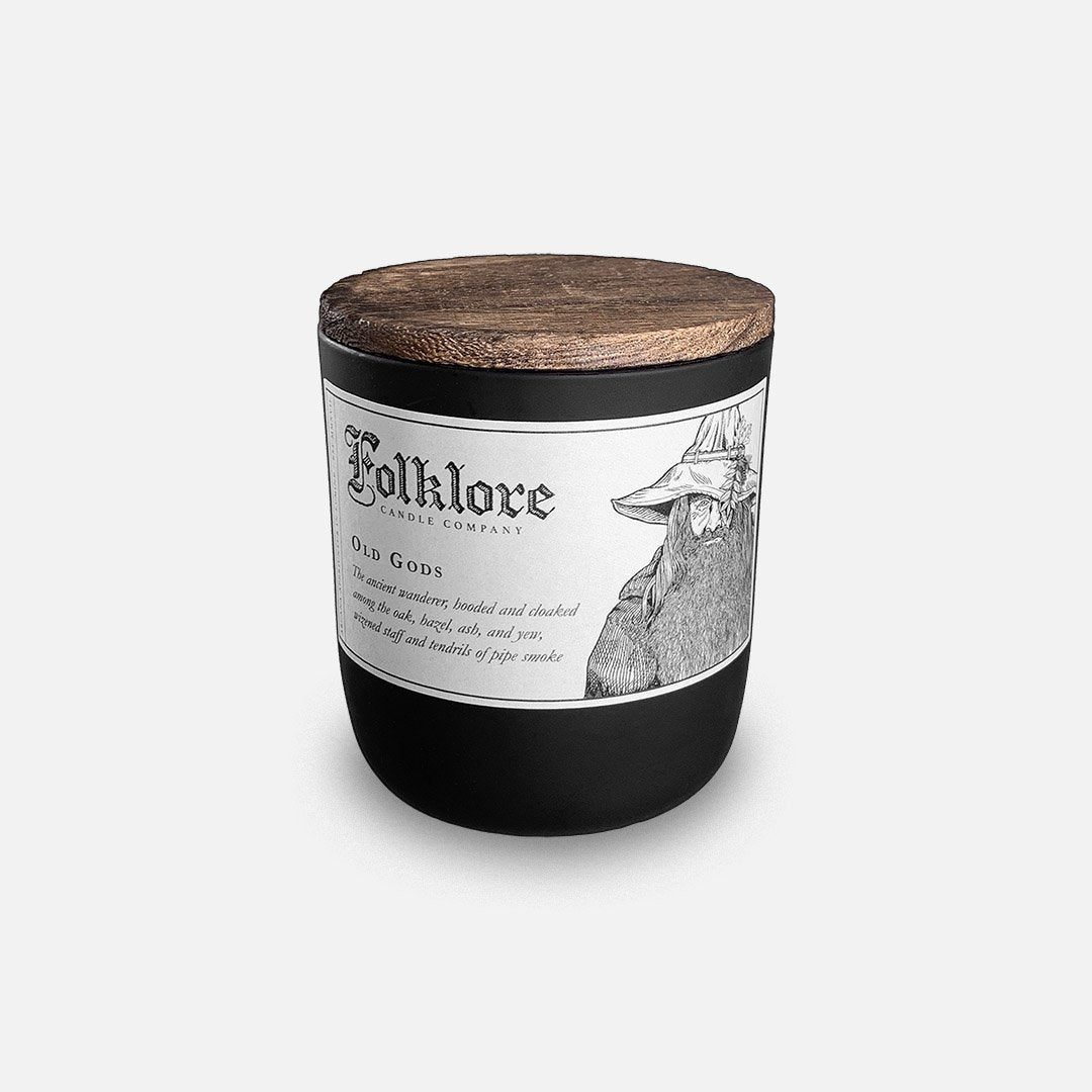 Folklore Candle - Old Gods Soy Wax Jar Candle Header Shot