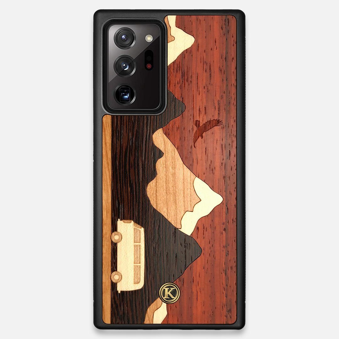 Cross Country | Handmade Padauk & Maple Wood Galaxy Note 20 Ultra Case ...