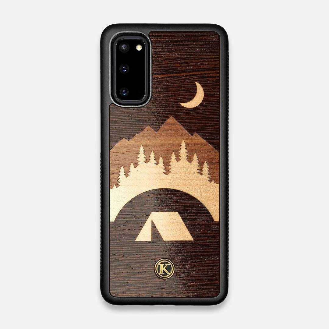 Front view of the Wilderness Wenge Wood Galaxy S20 Case by Keyway Designs