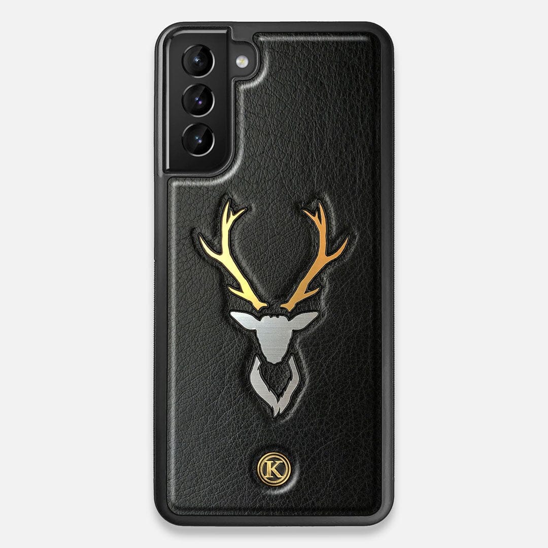 Front view of the Wilderness Wenge Wood Galaxy S21 Plus Case by Keyway Designs