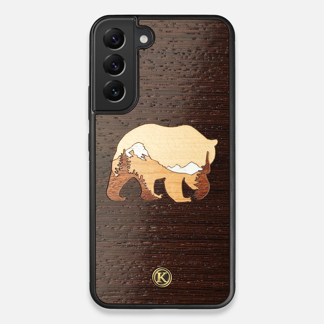 TPU/PC Sides of the Bear Mountain Wood Galaxy S22 Plus Case by Keyway Designs