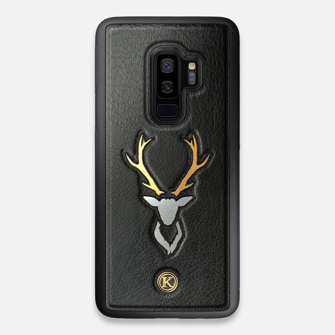 Front view of the Wilderness Wenge Wood Galaxy S9+ Case by Keyway Designs