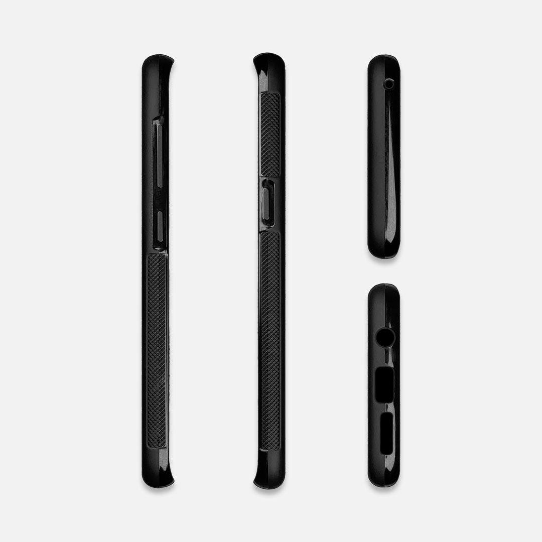 TPU/PC Sides of the Wenge Pure Minimalist Wood Galaxy S8+ Case by Keyway Designs