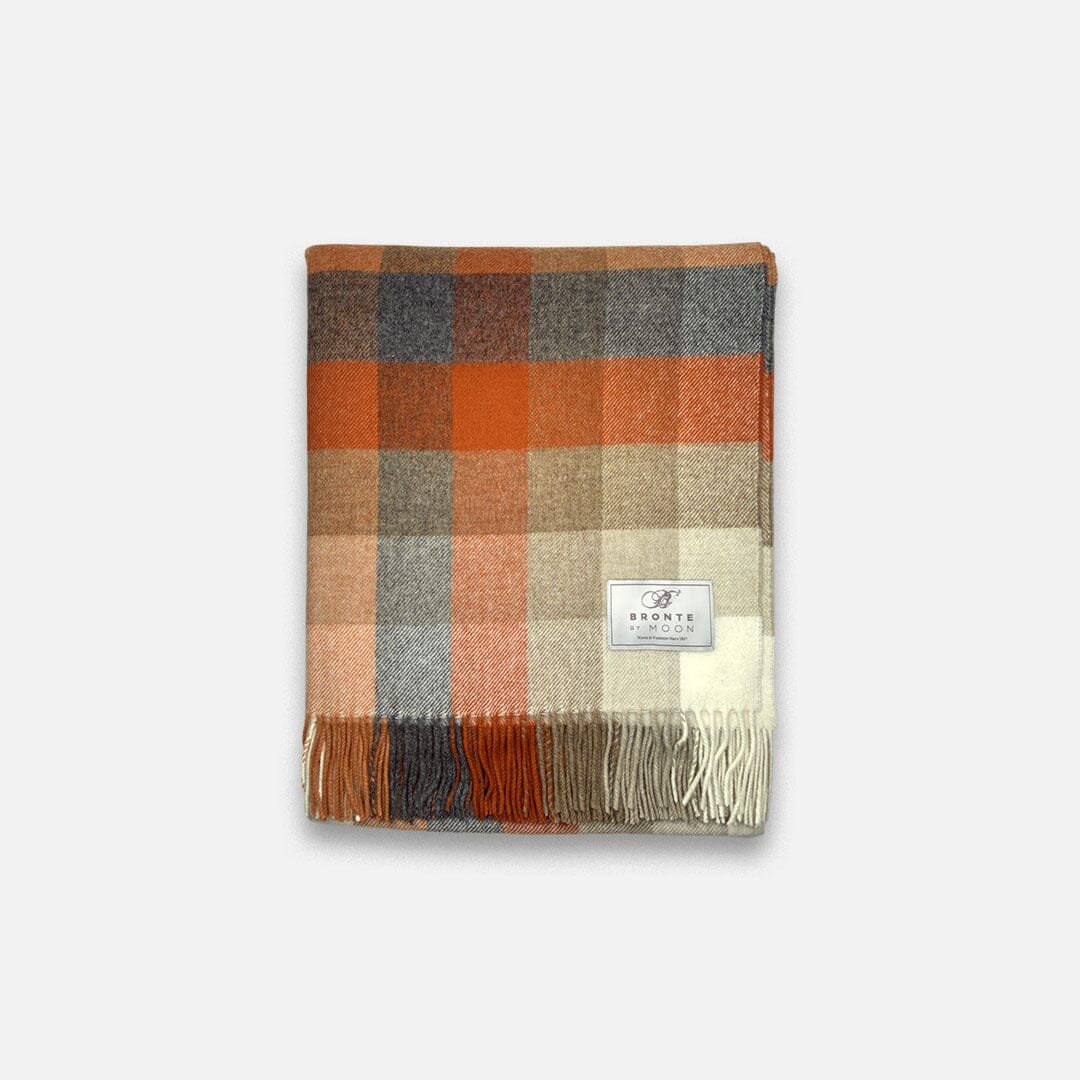 KEYWAY | Merino Camp Blanket in the Saffron Colourway