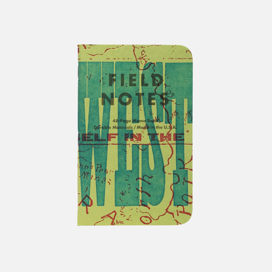 Field Notes - United States of Letterpress, Pack A, Front Cover
