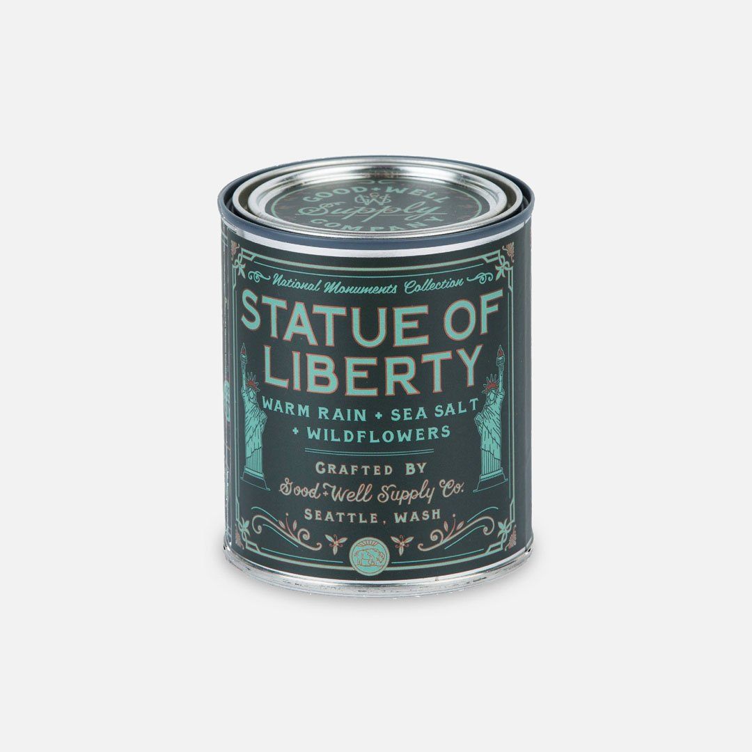 Keyway brings The Statue of Liberty National Monument Candle from Good & Well Supply Co.