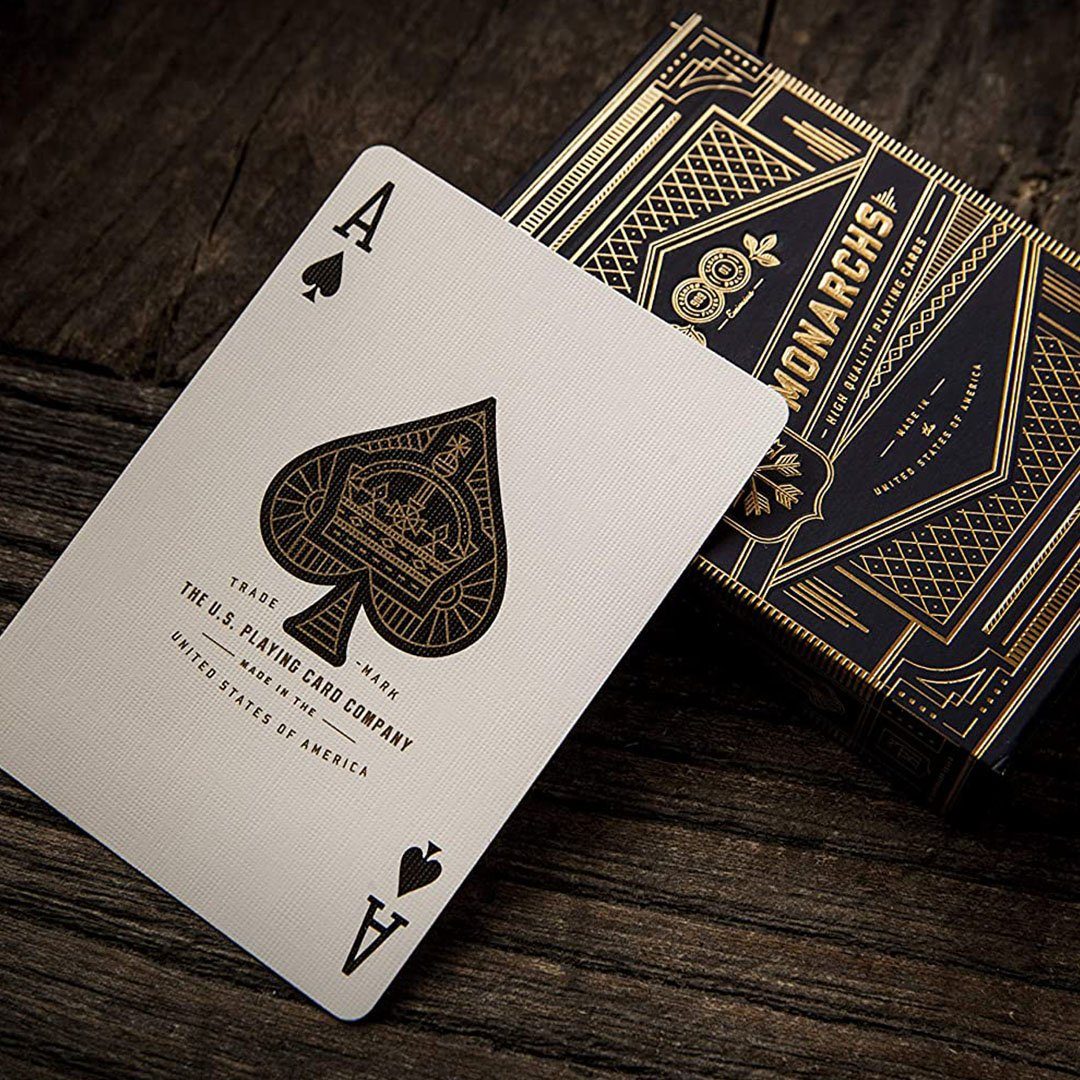 KEYWAY | Theory 11 - Monarchs Premium Playing Cards Ace of Spades