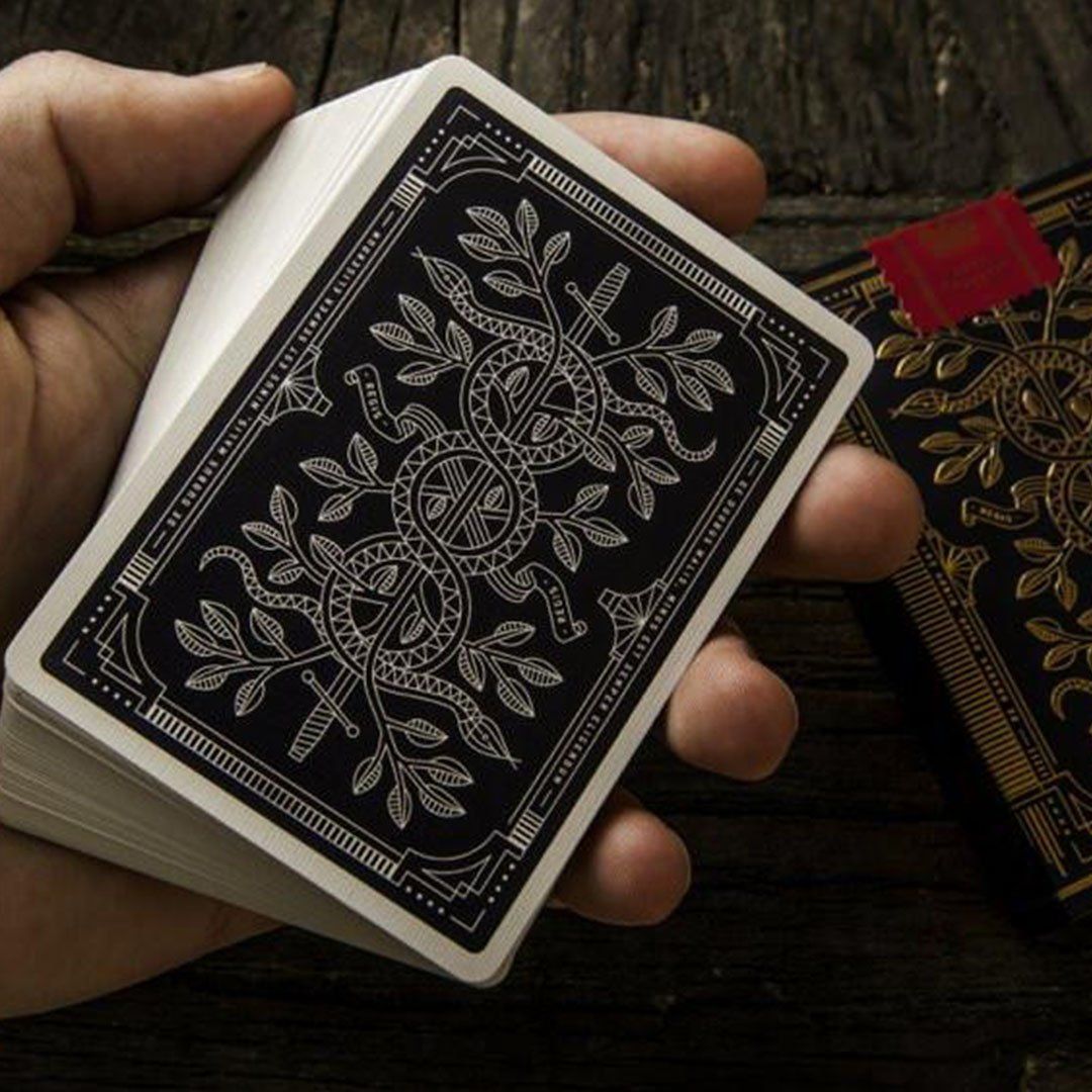KEYWAY | Theory 11 - Monarchs Premium Playing Cards detailed card back print