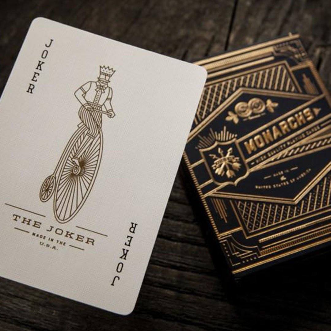 KEYWAY | Theory 11 - Monarchs Premium Playing Cards unique joker cards