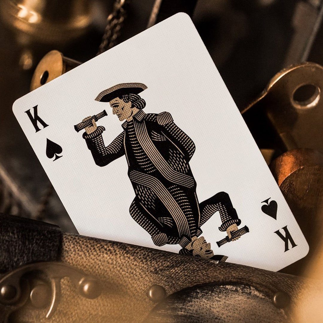 KEYWAY | Theory 11 - Navigators Premium Playing Cards Close-up King of Spades