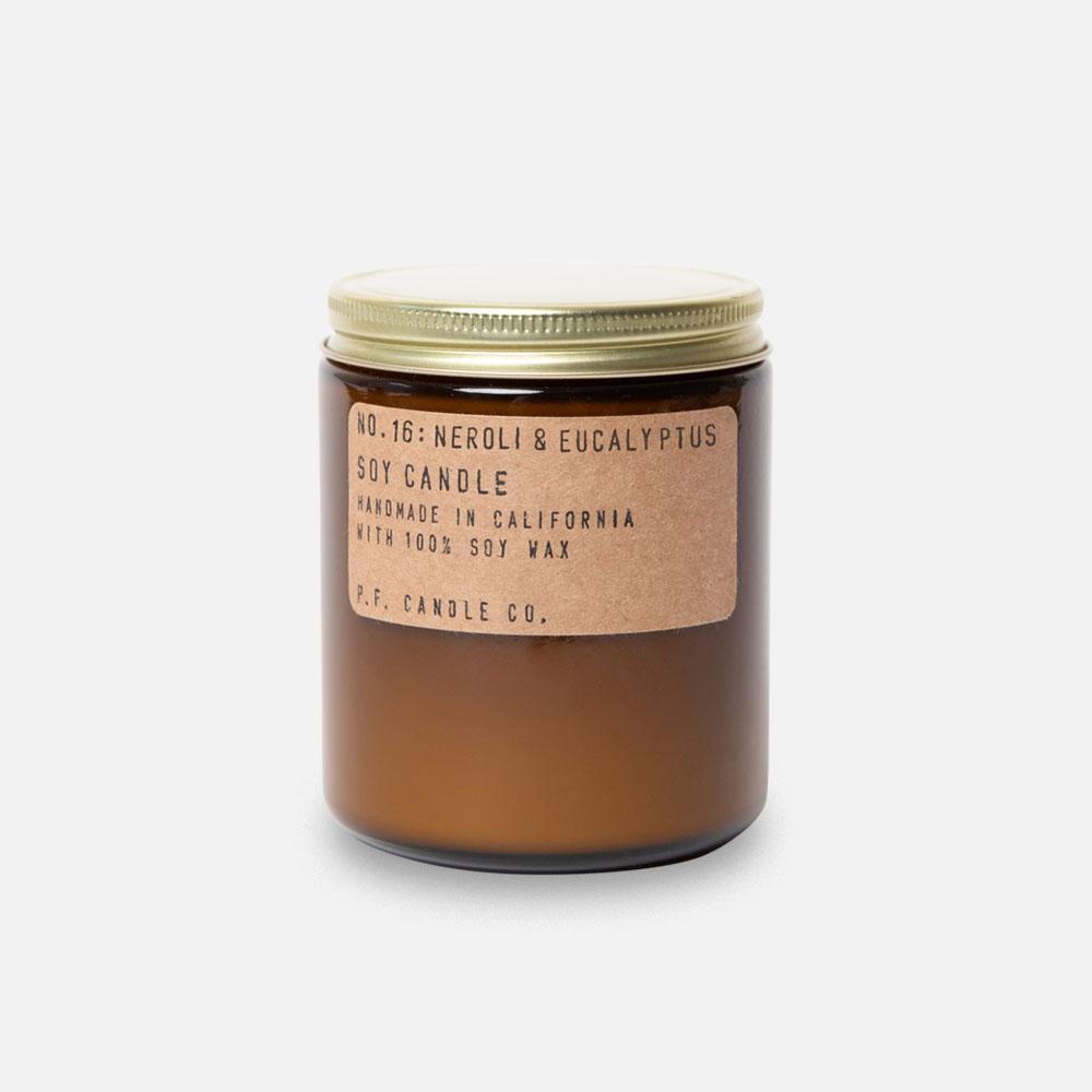 P.F. Candle - No.16: Neroli & Eucalyptus Soy Wax Jar Candle