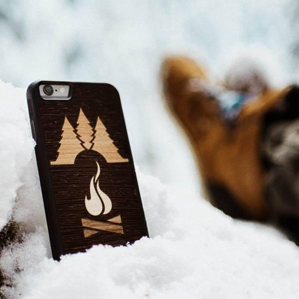 Trail  Wayfinder Series Handmade and UV Printed Cotton Canvas iPhone 12 Pro  Max Case by Keyway