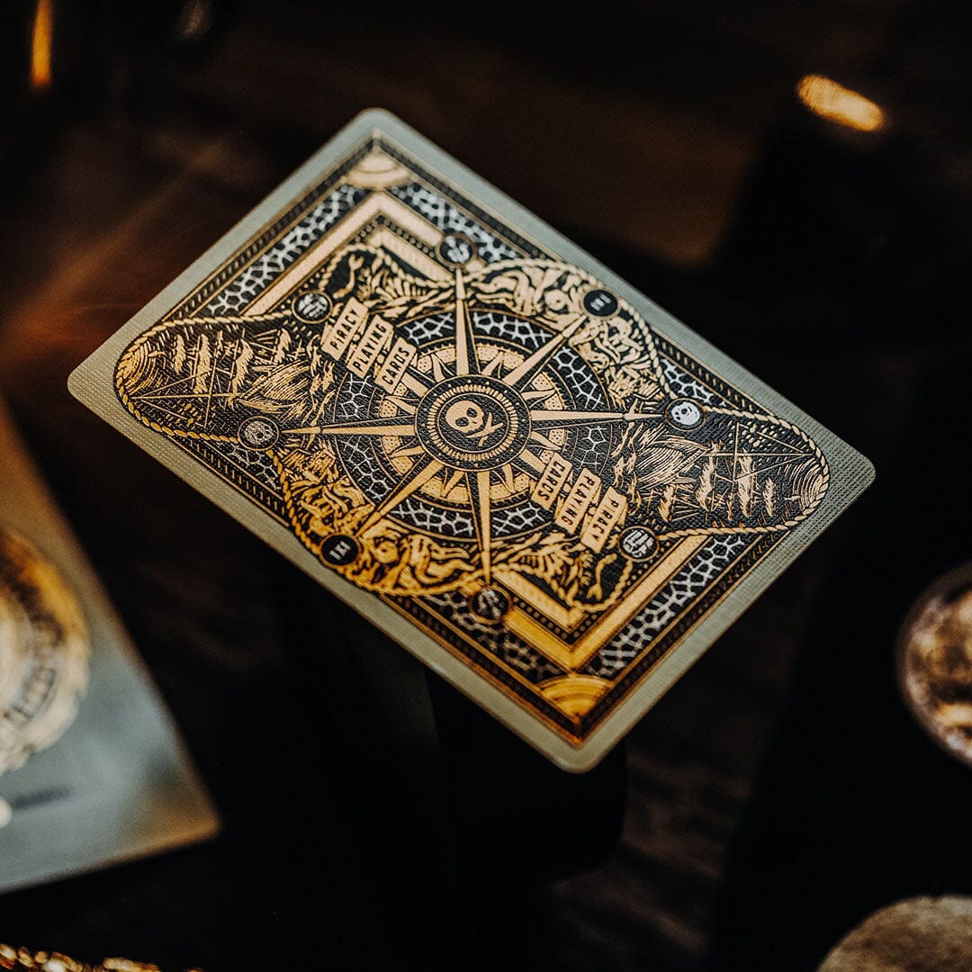 KEYWAY | Theory 11 - Piracy by Peter McKinnon Premium Playing Cards back printing