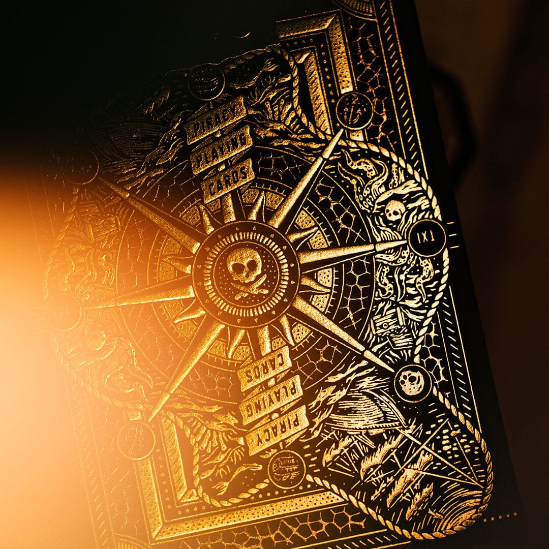 KEYWAY | Theory 11 - Piracy by Peter McKinnon Premium Playing Cards detailed package shot