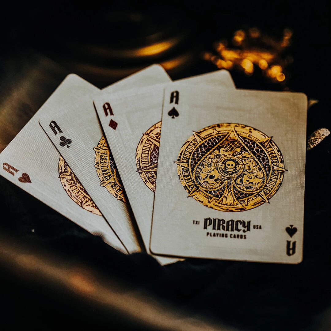 KEYWAY | Theory 11 - Piracy by Peter McKinnon Premium Playing Cards Ace prints