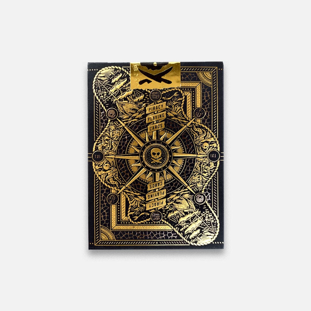 KEYWAY | Theory 11 - Piracy by Peter McKinnon Premium Playing Cards Flat Back View
