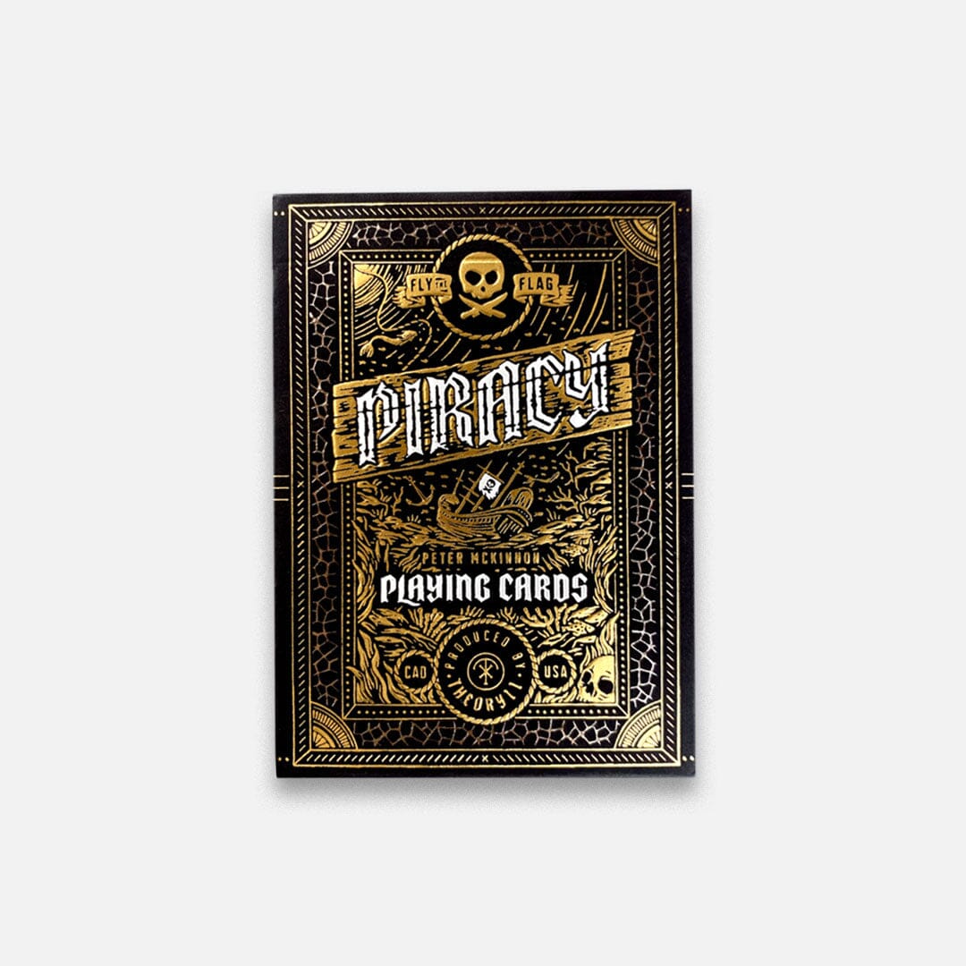 KEYWAY | Theory 11 - Piracy by Peter McKinnon Premium Playing Cards Flat Front View