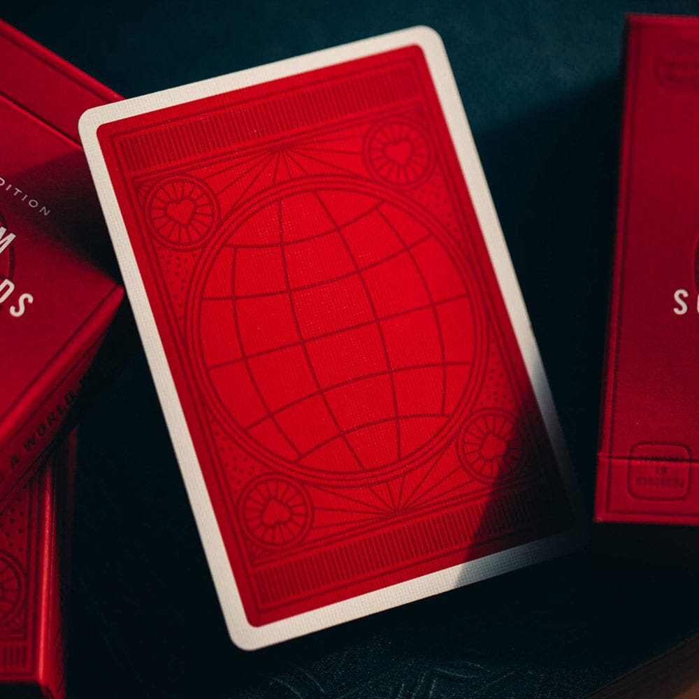 KEYWAY | Theory 11 - (PRODUCT)RED AIDS Foundation Premium Playing Cards Back Print