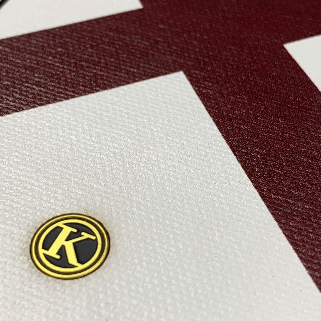 Zoomed in detailed shot #1 of the Range Adventure Marker in the Wayfinder series UV-Printed thick cotton canvas iPhone XR Case by Keyway Designs