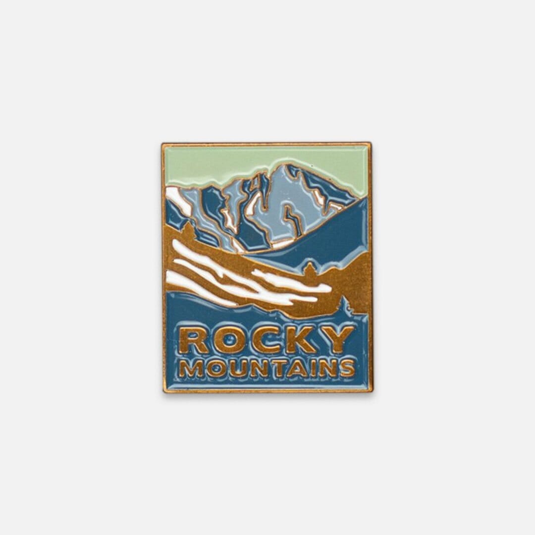 Rocky Mountain National Park Enamel Pin by The Landmark Project, Main Catalog View