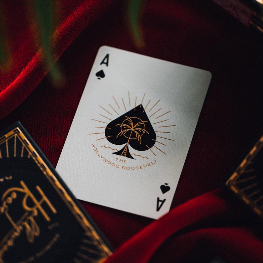 KEYWAY | Theory 11 - Hollywood Roosevelt Premium Playing Cards Ace of Spades