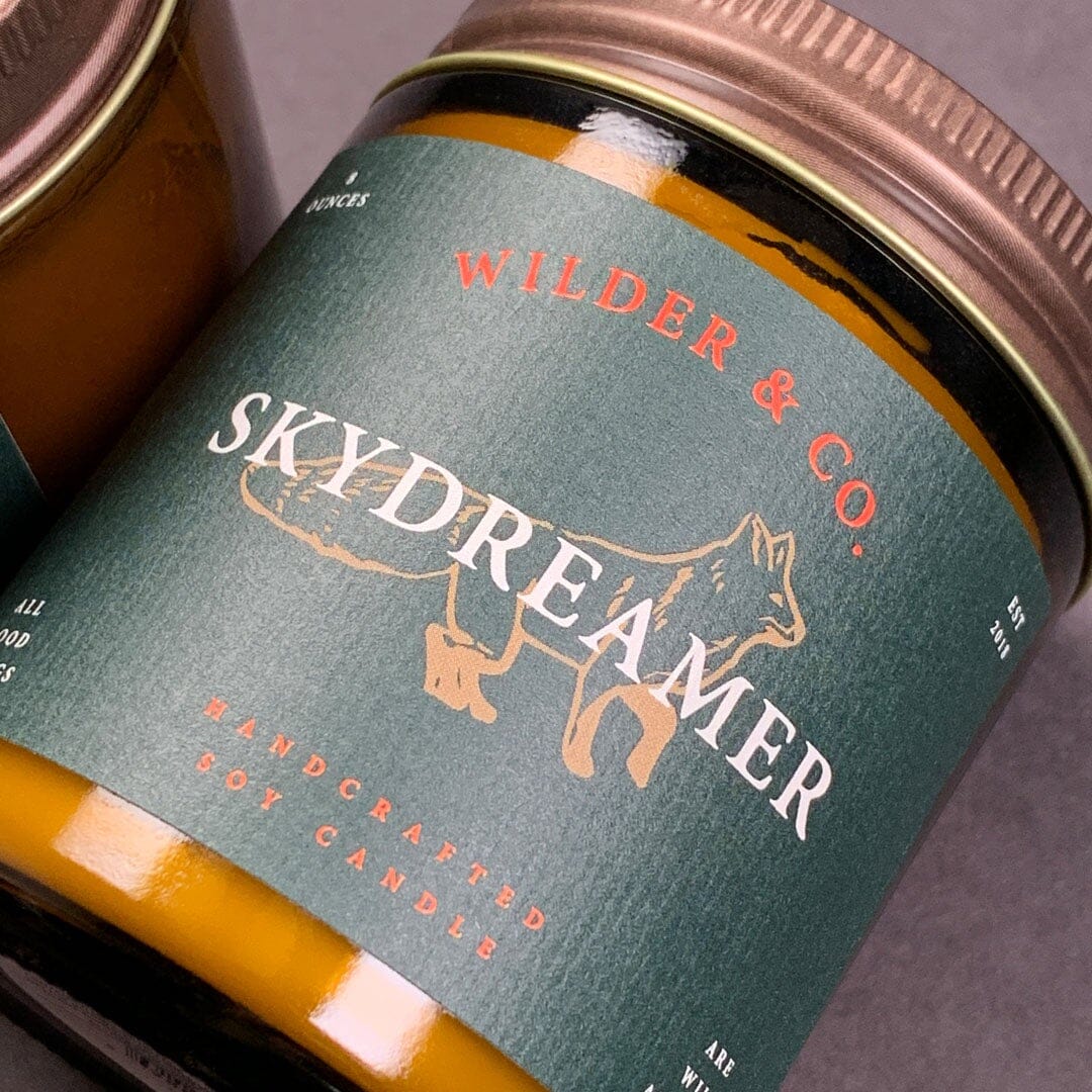Wilder & Co. - Skydreamer - Soy Handle Detailed Label
