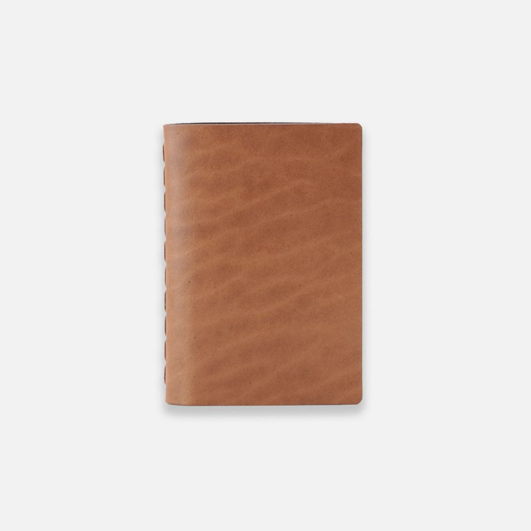 Ezra Arthur - Small Notebook, Whiskey Brown Horween Leather, Handcrafted in the USA