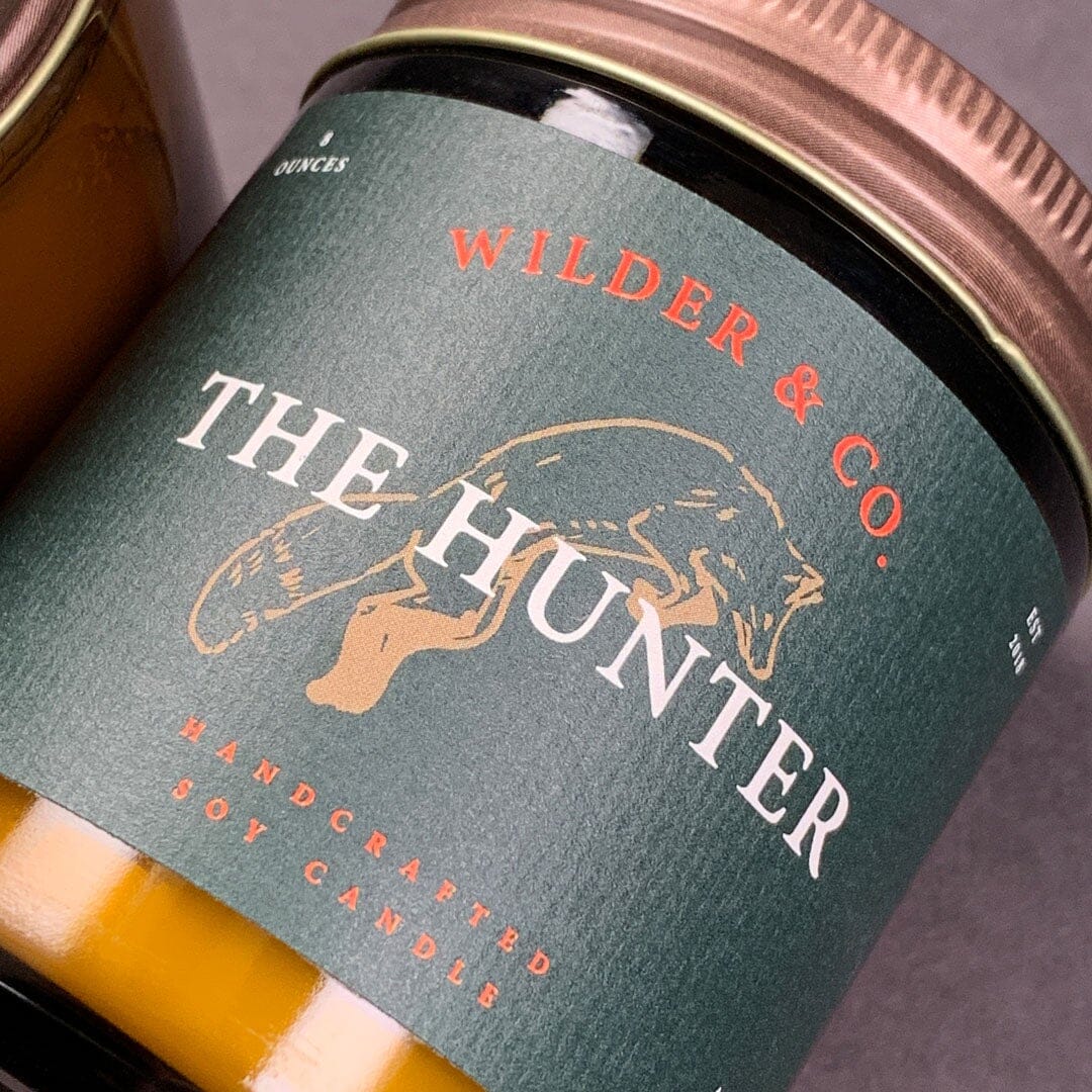 Wilder & Co. - The Hunter - Soy Handle Detailed Label