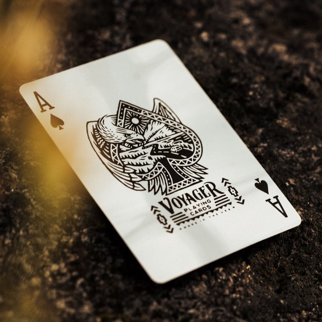 KEYWAY | Theory 11 - Voyager Premium Playing Cards Ace of Spades Design