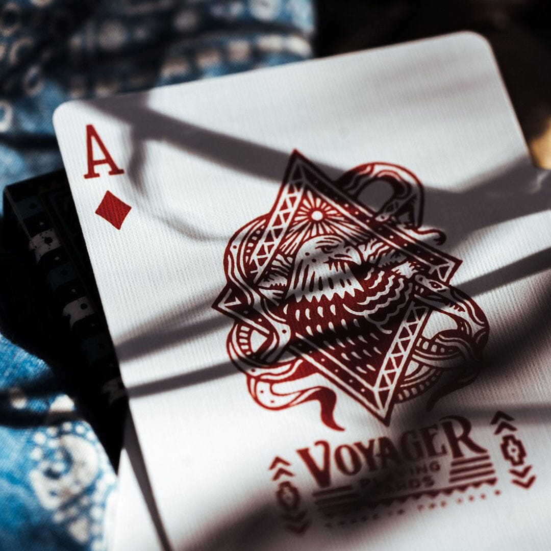 KEYWAY | Theory 11 - Voyager Premium Playing Cards Ace of Diamonds Design