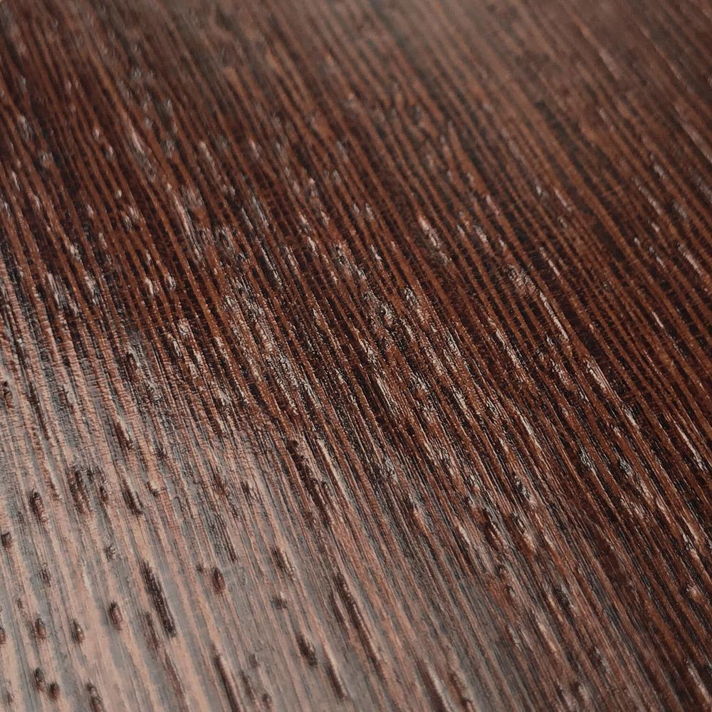 Zoomed in detailed shot of the Wenge Pure Minimalist Wood iPhone 12 Mini Case by Keyway Designs