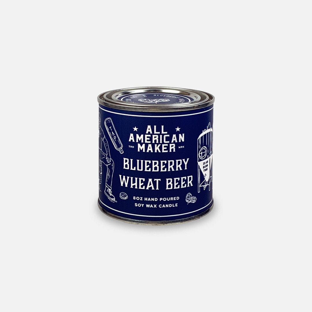 KEYWAY | All American Maker - Blueberry Wheat Beer Front Label