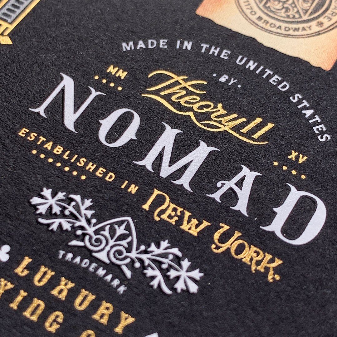 KEYWAY | Theory 11 - NoMad Premium Playing Cards Macro Front