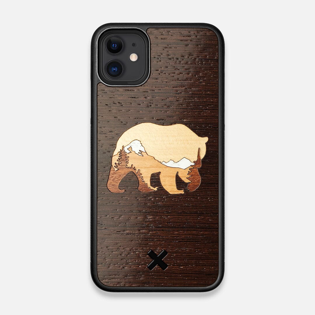 TPU/PC Sides of the Bear Mountain Wood iPhone 11 Case by Keyway Designs